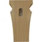 Ekena Millwork 3 1/2"W x 3 3/4"D x 6"H Mini Nevio Wood Corbel, Cherry CORW03X03X06NECH - alternate 3